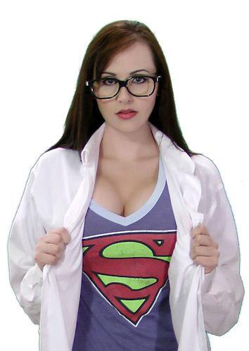 sourcefed:  Sexy Nerd of the Day: Angie Griffin How many of you are familiar with the YouTube parody duo Screen Team? If you aren’t, you are missing out on the beautiful Angie Griffin! Screen Team consists of the very talented/adorable couple Angie