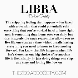 zodiacsociety:  Libra Facts by thezodiacsociety.com 