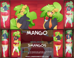 lunarshinestore:  Mango by 3MangosGet yours here:http://lunarshine.myshopify.com/products/mango-by-3mangosMango