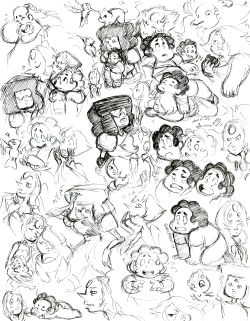gracekraft:  Another big page of SU expression and scenario pen