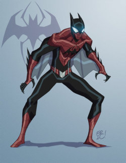 longlivethebat-universe:  The Amazing Spider-Bat by Eric Guzman NightDevil The