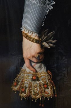 humanfilth:  Nicolaes Eliaszoon PickenoyDetail of Portrait of