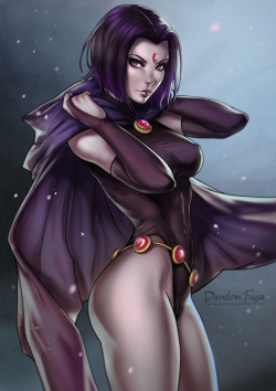 dandon-fuga:  Raven! :)https://www.patreon.com/posts/5089552Gumroad