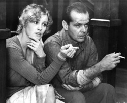smokingissexy:  Jessica Lange and Jack Nicholson in The Postman