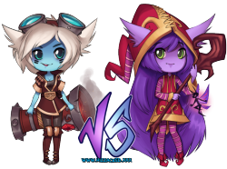 April 2014 New Challengers: YORDLES LOL! Go over to www.hizzacked.xxx
