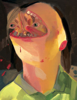    Dana Schutz.Â Face Eater. 2004.         