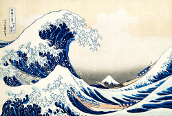 vintagegal:  Under the Wave off Kanagawa (Kanagawa oki nami ura),