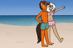 darnelg:furrgroup:Just a cute pair of commissions with Eris and darnelg!