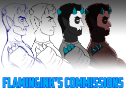 ink-official:  flamingink:  NEW COMMISSION PRICES Hey, you want
