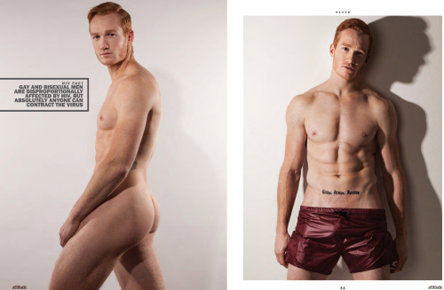 theheroicstarman:Sexy Greg Rutherford in Attitude Magazine