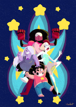 dusty-tea:  Steven Universe Print for MCM this weekend! 