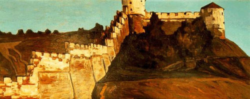 nicholasroerich:  Walls of Kremlin in Novgorod, 1903, Nicholas