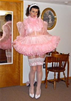 sissy-chrissy:  … The Fabulous … Miss Christine Bellejolais