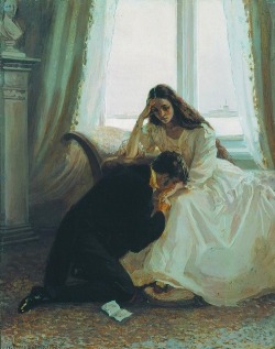  Illustration for Alexander Pushkin’s Eugene Onegin by Lidia Timoshenko 