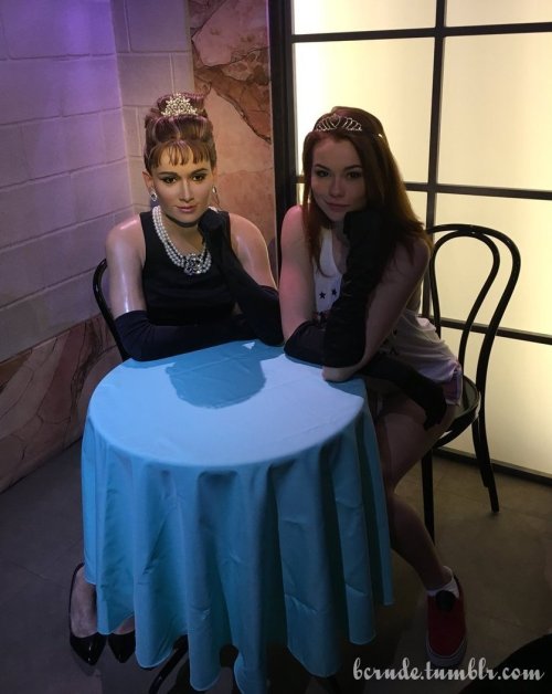 During their trip to Madame Tussauds in Hollywood, Sabrina wanted