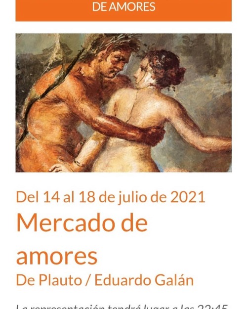 Esta tarde estaremos en el Teatro Romano de Merida.  (en Mérida,