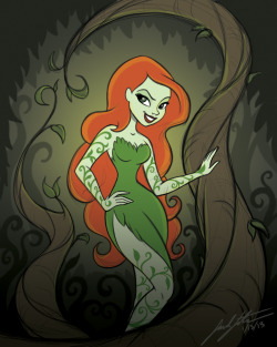 fyeahpoisonivy:  [Image: A full color cartoony illustration of