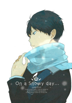 hq-scans: Title: On a Snowy Day…Type: Doujinshi Fandom: Haikyuu!!Rating: