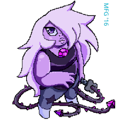 mysteriousfoxgirl:  my first pixel is done!I know i probs did