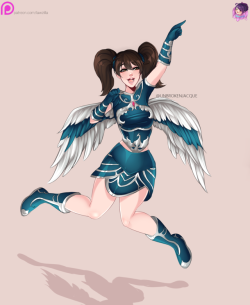 Jing Wei diamond Comission for UnbrokenJacqueSFW stuff! :>