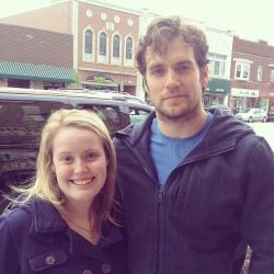 amancanfly:  amancanfly: Alora Falconer (IG) met Henry Cavill