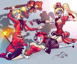 hzcolorartist:  Harley Quien x3 Pencils: Melissa ballesteros