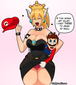 simply-lewdicrous:I decided to hop in on the Bowsette memery.