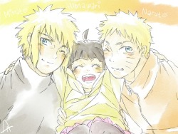 alphey-chan:  Uzumaki family’s Yellow team and Red team~They