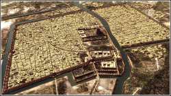 allmesopotamia:  Reconstruction of the ancient city of Babylon.