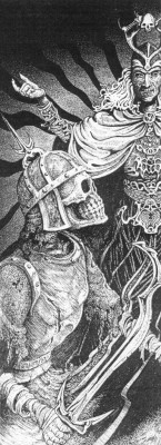 swinish:  Anthony Ackland. Interior illustration from Warhammer