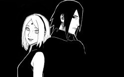 summer-fiction:  Sasuke & Sakura Uchiha 