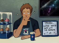 s-opal: this is a result of thinking how all voltron coffee shop