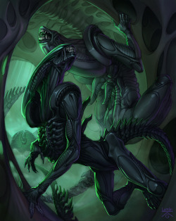 lurelin:      Cute aliens for fandom Xenophilia 2015.Collab.