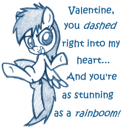 askcloudsdalefillies:  Happy Hearts and Hooves Day, from Rainbow