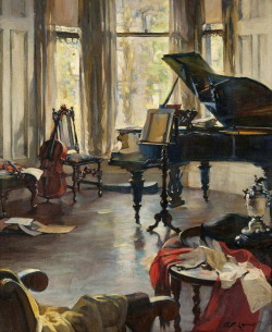 fogrest:Annie Rose Laing (1869 - 1946) “After Rehearsal” 