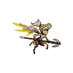 gamersplural:  Overwatch Sprite Sprays pt2 