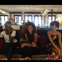 jayseanfanclub:  aamito stacie lagum, imaan hammam, damaris goddrie