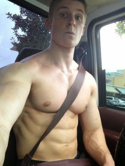 jockloverspics:  I’m ready. Your place or mine? by Showusthatsculptedphysique!