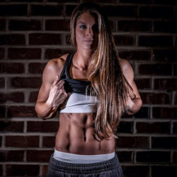 femalemuscletalk:  Abs can be horizontal or vertical. I guess