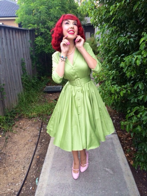 pinupdaysvintagenights:  My favorite outfits of the year so far 