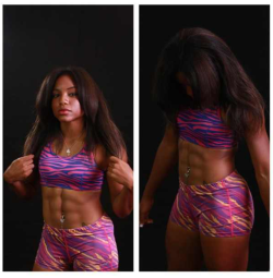 getblackfitness:  @trackbaby001 showing her results hard working,