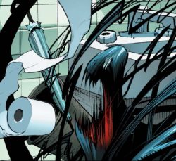 spider-man-sass:So the Venom symbiote got locked in the bathroom.