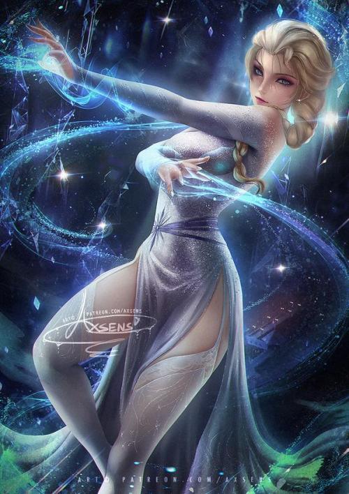 youngjusticer:  Would you like to build a snowman? Snow Queen,