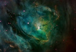 orbitingthoughts:  The Lagoon Nebula (Messier 8, M8, NGC 6523)