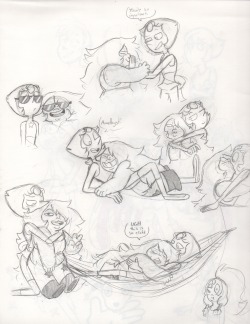 flavoir:  some pearlmethyst doods from my sketchbook 