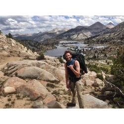 treehouseriots:  Midway through the John Muir Trail. Marie Lakes.