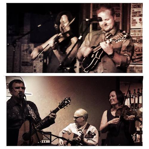 <p>What a night last night - I got to play with the Grammy nominated Special Consensus as well as CMA Song of the Year writer Larry Cordle and IBMA Songwriter of the year @jonweisberger so yeah, the songs were pretty good, if you were wondering. #songwriter #nashvillesongwritercamp #fiddle  (at Station Inn)</p>