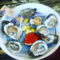 Before… #oysters #oystersonthehalfshell #neworleans #mardigras