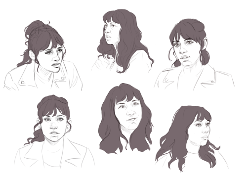 goatyoatart:amanda sketch dump cause i’ve gone too long w/o