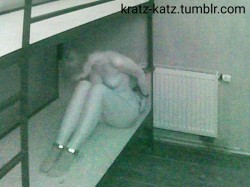 kratz-katz:  Tied and locked up all alone in a dark cell. And